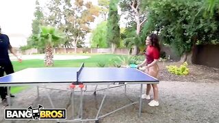 Ariana Van X’s Latina Booty Bounces on Ping Pong Table