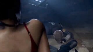 Ada Wong cheated on Leon with a monster in a steamy, animated scene