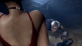 Ada Wong cheated on Leon with a monster in a steamy, animated scene