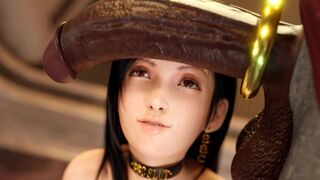 Exploring Tifa Lockhart's wild and passionate side