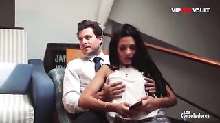 Hot foursome with Alexa Tomas and Sicilia Tomas in hardcore action