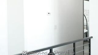 A blonde girl got fucked and received a facial, captured in stunning detail