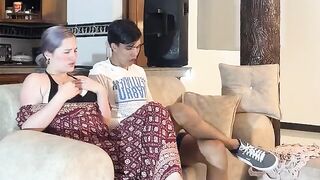 The young stepdaughter loses her virginity in a passionate encounter