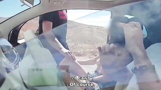 Exhibitionist dude cuts a bitch’s panties and fucks her in the street