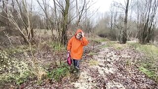A walk by the river turned into anal sex with my husband’s huge cock