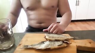 A stepdad fucked his stepdaughter after she came back from school