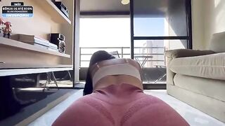 My ass was worked out hard by a personal trainer in a steamy session