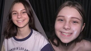 Submissive 18 yo is used for sex and she loves it, especially in POV