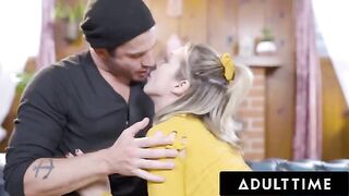 Aiden Ashley gets fucked hard on a hot date