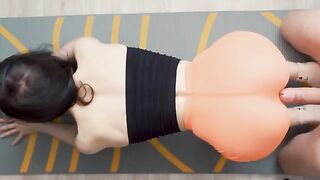 Fit girl Lana gets her ass smashed oiled and hard