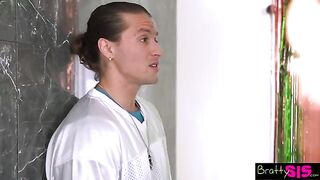 Lulu Chu wants to taste her stepbrother's cum, a spicy idea