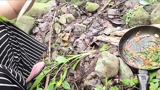 A viral video of a single mom cooking and having sex in the woods went crazy online