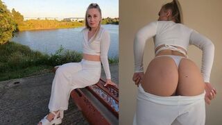 Date with a hot girl from a dating app, intense action