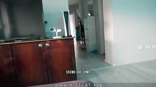 A stepson is fucking his stepmom, who works and doesn’t get tired