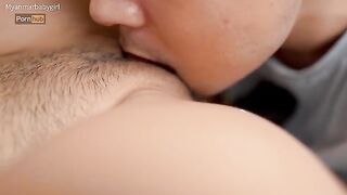 How do you express your love for a girl? With pussy eating, of course