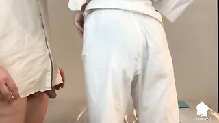 A nurse visits the patient with erection problems in this steamy scene