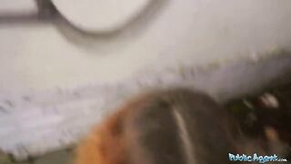 Public Agent Cheating Spanish wife gets fucked behind her husband’s back
