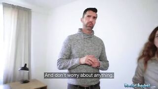 Public Agent Cheating Spanish wife gets fucked behind her husband’s back