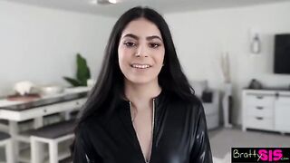 Angel Gostosa, the petite Brazilian starlet, commands absolute control in this steamy scene