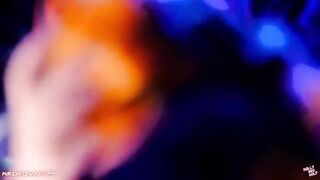 Redhead Asuka Langley from Evangelion gets her pussy filled with a sloppy creampie