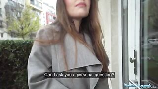 Babysitter Miriam More gets fucked by a stranger in her flat