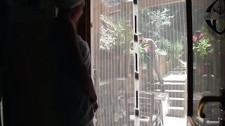 The gardener is sexually used by the house owner in an intense way