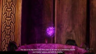 Triss Merigold from The Witcher gets tied up and used in a steamy session