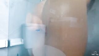 My stepsister is too horny, she loves playing with dicks