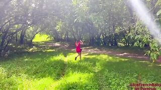 A young French girl is hungry for cock, gets it hard and cumming