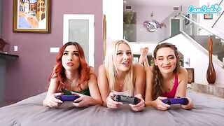 My step sister took my PS5 so I had to fuck her