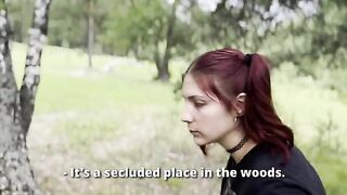 I helped a girl lost in the forest, she didn't notice me fucking her