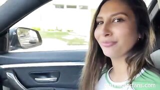 Fan picked up petite Gianna Dior and fucked her hard