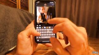 Sex chatting turned into a real surprise fuck