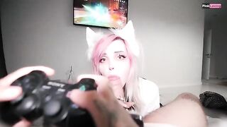I fucked a sweet-faced bitch while playing Genshin Impact