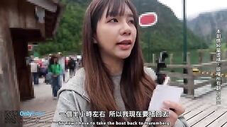 Sex vlog with a reporter in Germany, featuring intense passion