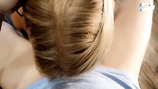 My stepsister is a slut. She loves getting fucked in the kitchen