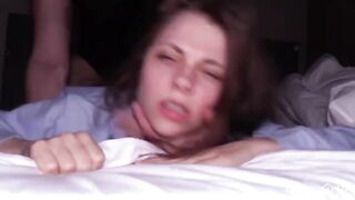 The Perfect Girlfriend - 18 yo gets her pussy railed