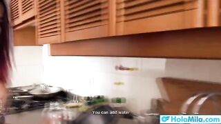 Hot Latina stepmom Mila Garcia cheats and gets fucked hard