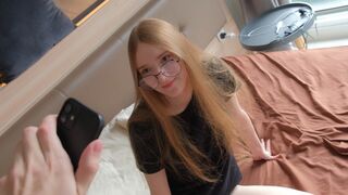 I came across a video of my stepsister doing porn