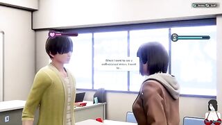 3D hentai school girl Yuna Room Girl gets fucked hard in every scene