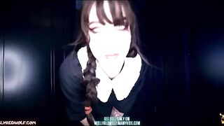 Xavier fucks Wednesday Addams with a big cock in her pussy