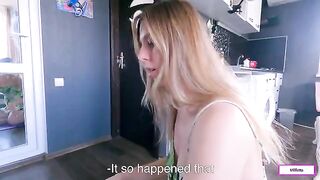 The step-aunty teaches her nephew self-defence, things get rough