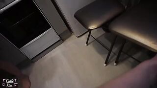 Schoolgirl got a big cock and cum after 3 minutes