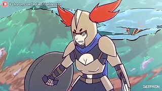 A hot treasure hunt with a sexy animated theme