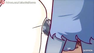 A hot treasure hunt with a sexy animated theme