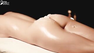 Relaxing massage with a nice finish at the spa, pure bliss!