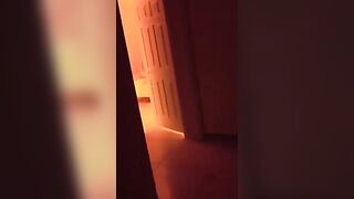 The exhibitionist redhead gets fucked by a hidden voyeur in the neighborhood