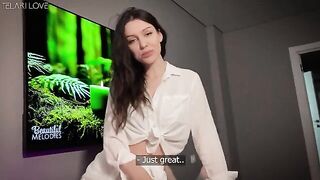 Tricky client deceived a massage girl and got sex