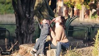 Cute teenie gets her pussy eaten and cum in mouth