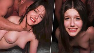 The guy managed to fuck the girl out of breath and mind